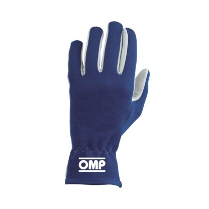 Men's Driving Gloves OMP Rally Ναυτικό Μπλε Μπλε S