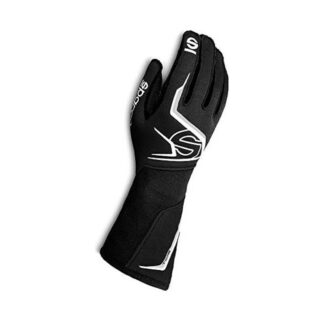 Karting Gloves Sparco TIDE-K Μαύρο Μέγεθος 10