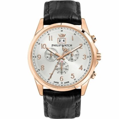 Ανδρικά Ρολόγια Philip Watch R8271612001 Μαύρο