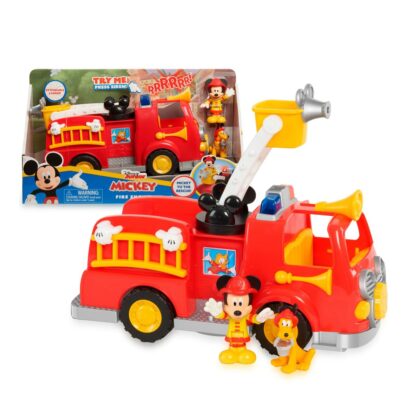 Πυροσβεστικό όχημα Captain Marvel Mickey Fire Truck Με ήχο Φως LED