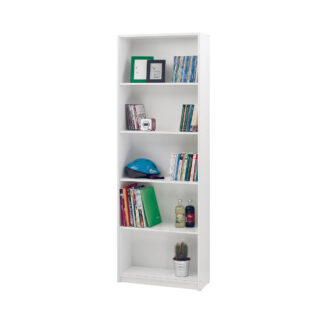 Βιβλιοπωλείο Alexandra House Living Καφέ Ξύλο MDP 58 x 169 x 22 cm 5 Ράφια