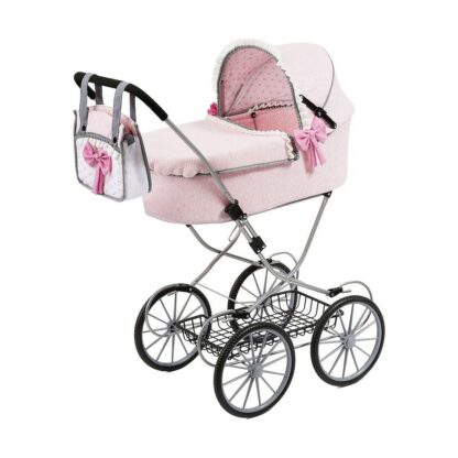 Καλάθι για Κούκλες Reig Dolls Pram Ροζ 64 cm