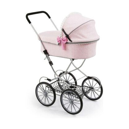 Καλάθι για Κούκλες Reig Dolls Pram Ροζ 64 cm