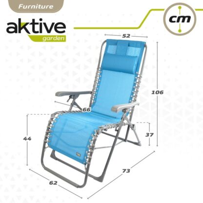 Solseng Aktive Textilene Μπλε 160 x 76 x 52 cm