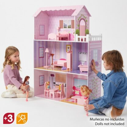 Κουκλόσπιτο Play & Learn 14 Ανταλλακτικά 80 x 112 x 31 cm