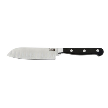 Μαχαίρι Santoku Quid Professional Inox Chef Black Μαύρο Μέταλλο (13 cm) (Pack 10x)