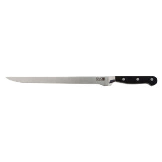 Μαχαίρι Santoku Quid Professional Inox Chef Black Μαύρο Μέταλλο (13 cm) (Pack 10x)