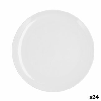 Πιάτο για Πίτσα Luminarc Firend's Time Bistro Λευκό Μαύρο Γυαλί Ø 32 cm (12 Μονάδες)