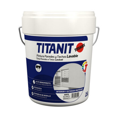 Ζωγραφική Titanlux Biolux  a62000815 Λευκό 15 L