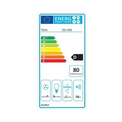 Συμβατικός Απορροφητήρας Teka 8421152157305 90 cm 401 m3/h 105W D Μαύρο Χάλυβας Acero inoxidable