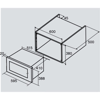 φούρνο μικροκυμάτων Cata MC25GTCWH 1000W 25 L 1000W 900 W (25 L)