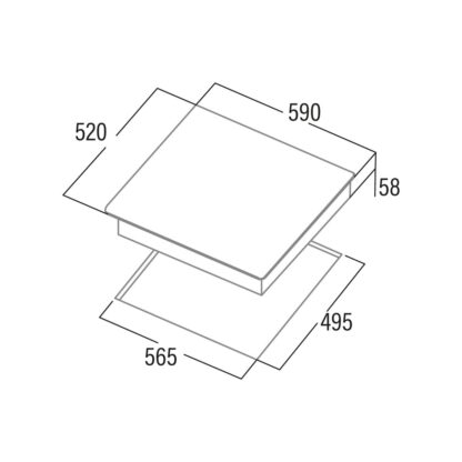 Επαγωγική Πλάκα Cata IB6303BK 60 cm 7100 W