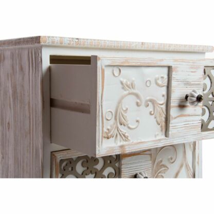 Σιφονιέρα DKD Home Decor 51,4 x 34,2 x 90,6 cm Μπεζ Ξύλο Άραβας