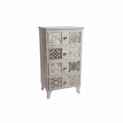 Σιφονιέρα DKD Home Decor 51,4 x 34,2 x 90,6 cm Μπεζ Ξύλο Άραβας