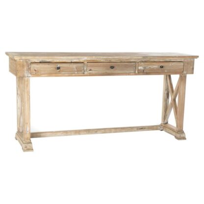 Κονσόλα DKD Home Decor MB-172724 184,5 x 48 x 86 cm Λευκό Ανοιχτό καφέ Τζίντζερ