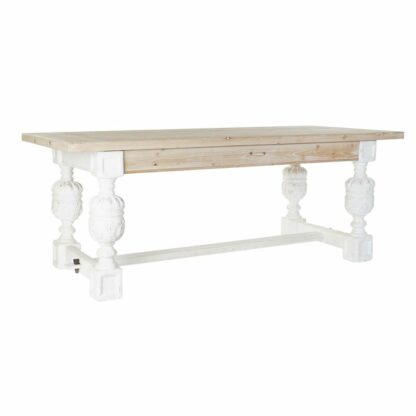 Τραπεζαρία DKD Home Decor Ξύλο Έλατο Ξύλο MDF 200 x 90 x 77 cm