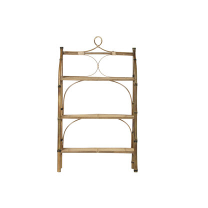 Ράφια DKD Home Decor Φυσικό Bamboo ρατάν 62 x 15 x 103 cm (x2)