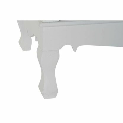 Τραπεζάκι Καφέ DKD Home Decor Λευκό Ξύλο Ξύλο MDF 100 x 42 x 61 cm