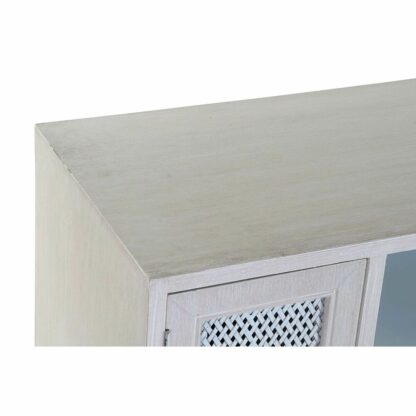 Έπιπλο Τηλεόρασης Home Decor Λευκό Ξύλο MDF (110 x 61 x 41 cm)