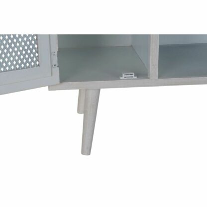 Έπιπλο Τηλεόρασης Home Decor Λευκό Ξύλο MDF (110 x 61 x 41 cm)