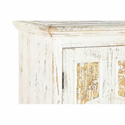 Σκευοθήκη DKD Home Decor Λευκό Χρυσό Έλατο Ξύλο MDF 93,5 x 36,5 x 110 cm