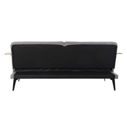 Καναπές-Κρεβάτι DKD Home Decor Καφέ Γκρι Μέταλλο Urban 203 x 87 x 81 cm