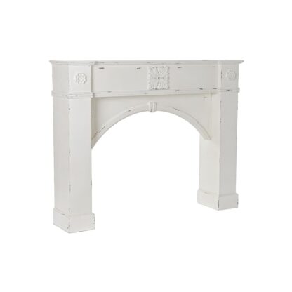 Μπροστινό μέρος τζακιού DKD Home Decor Έλατο Ξύλο MDF (140 x 28 x 110 cm)