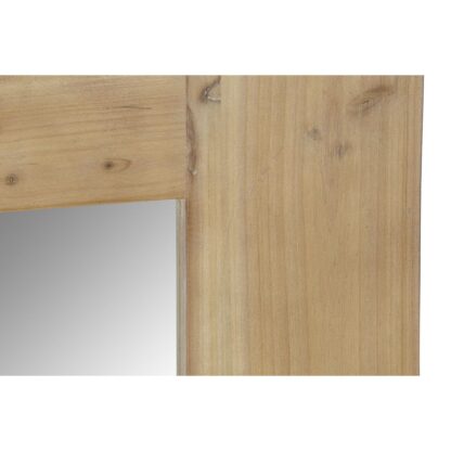 Τοίχο καθρέφτη DKD Home Decor Έλατο Φυσικό Κόκκινο MDF (70 x 2 x 90 cm)