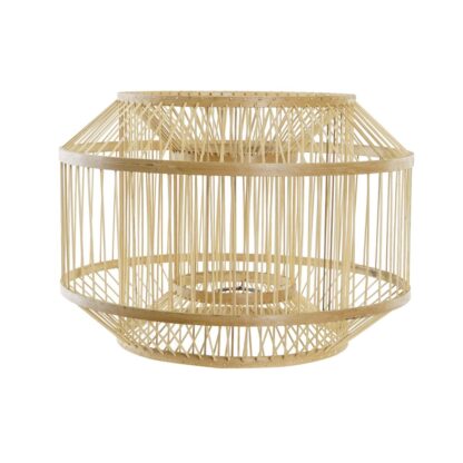 Σκιά Λάμπας DKD Home Decor Φυσικό Bamboo 40 x 40 x 28 cm