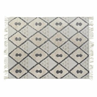 Χαλί DKD Home Decor Μπεζ Λευκό Ikat (200 x 290 x 0,4 cm)