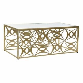 Σετ 2 Τραπεζάκια DKD Home Decor Λευκό Μαύρο 30,5 x 30,5 x 69 cm