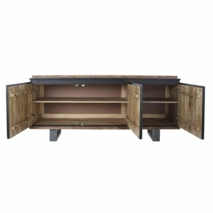 Σκευοθήκη DKD Home Decor   Μαύρο Καφέ Ξύλο από Μάνγκο 160 x 42 x 72 cm