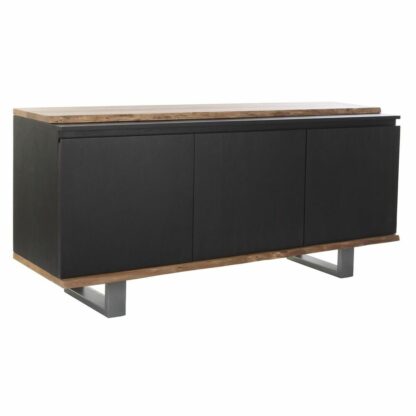 Σκευοθήκη DKD Home Decor   Μαύρο Καφέ Ξύλο από Μάνγκο 160 x 42 x 72 cm