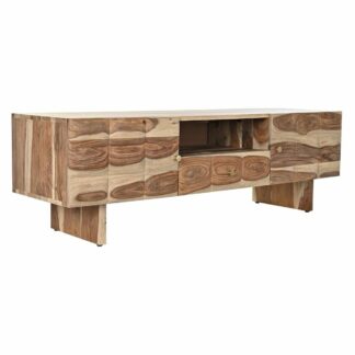 Έπιπλο Τηλεόρασης DKD Home Decor Μαύρο Μέταλλο Ξύλο (120 x 37 x 50 cm)