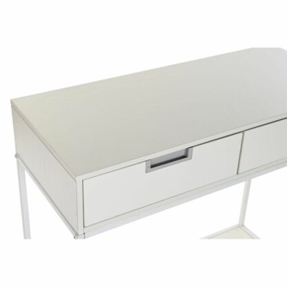 Κονσόλα DKD Home Decor Μέταλλο MDF Λευκό (80 x 35 x 81 cm)