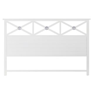 Κεφαλάρι κρεβατιού DKD Home Decor Μπεζ Ξύλο MDF 157 x 8 x 160 cm