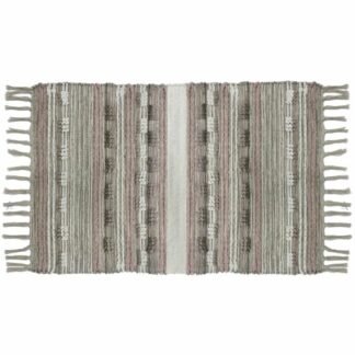 Χαλί DKD Home Decor Κρόσσια Boho πολυεστέρας βαμβάκι (160 x 230 cm)