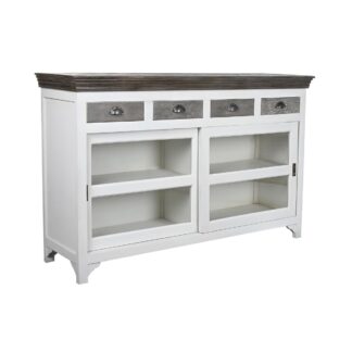 Σκευοθήκη DKD Home Decor ξύλο ακακίας Ξύλο MDF 178 x 46 x 90 cm