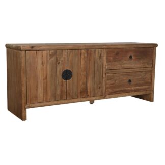 Έπιπλο Τηλεόρασης DKD Home Decor Γκρι Φυσικό 120 x 40 x 56.5 cm 120 x 40 x 56,5 cm