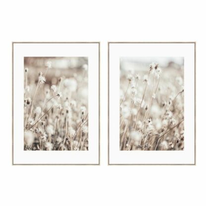 Πίνακας DKD Home Decor Blomster Σκανδιναβικός 75 x 4 x 100 cm (x2)