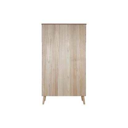 Βιβλιοπωλείο DKD Home Decor Ανοιχτό καφέ Ξύλο Ξύλο MDF 100 x 39 x 180 cm