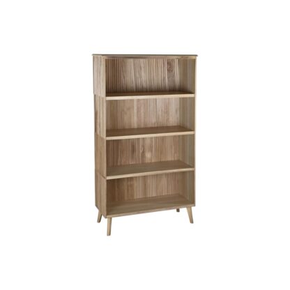 Βιβλιοπωλείο DKD Home Decor Ανοιχτό καφέ Ξύλο Ξύλο MDF 100 x 39 x 180 cm