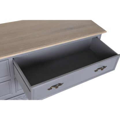 Έπιπλο Τηλεόρασης DKD Home Decor Γκρι Φυσικό 120 x 40 x 56.5 cm 120 x 40 x 56,5 cm