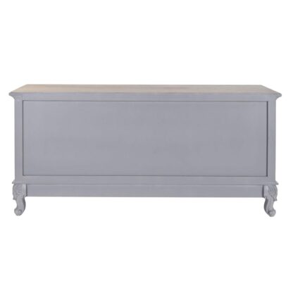 Έπιπλο Τηλεόρασης DKD Home Decor Γκρι Φυσικό 120 x 40 x 56.5 cm 120 x 40 x 56,5 cm