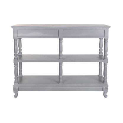 Σκευοθήκη DKD Home Decor 117 x 39 x 89 cm Γκρι Φυσικό Ξυλο παουλόβνια Ξύλο MDF