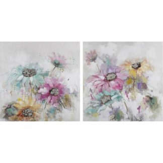 Πίνακας DKD Home Decor 140 x 3,5 x 70 cm Σύγχρονη (x2)