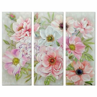 Πίνακας DKD Home Decor Βάζο Αποικιακό 120 x 3 x 80 cm (x2)