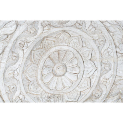 Στήθος DKD Home Decor Λευκό Ξύλο από Μάνγκο Mandala 150 x 43 x 50 cm