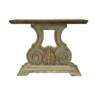 Κονσόλα DKD Home Decor Μαύρο Ξύλο Ξύλο MDF 120 x 40 x 76 cm