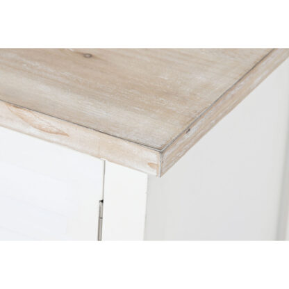 Έπιπλο Τηλεόρασης DKD Home Decor Έλατο Λευκό Ξύλο MDF 120 x 40 x 45 cm